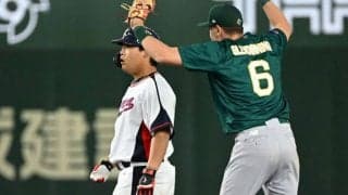 韓国代表、喜びすぎてタッチアウトの“失態”　ベースから足離れ呆然…豪州は大喜び