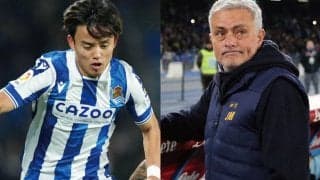 ELの注目対決！   久保建英擁するソシエダを敵将モウリーニョ監督が称賛　「弱点を見つけにくい」