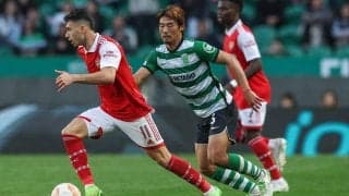 「非常に重要」アーセナルとの2ndレグ欠場決定の守田英正に指揮官言及、試合については「全てが甘酸っぱいもの」