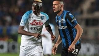 【セリエA第26節プレビュー】連勝ストップの首位ナポリは不調アタランタと対戦