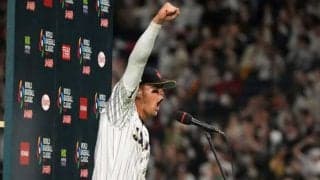 ヌートバー、死球の遺恨残さぬ“粋なジョーク”にSNS歓喜　睨みつけから一転「最高だな」