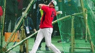 大谷翔平、スコアボード直撃“超特大150m弾”に場内騒然　対戦するチェコは目が離せず