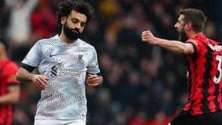 サラーPK失敗響いたリバプールが前回対戦9-0の最下位ボーンマスに痛恨の敗戦…《プレミアリーグ》