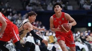 ゲームハイの20得点をマークした千葉Jの原修太…「泥臭く、ハードにプレーできたと思う」