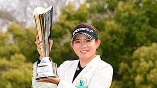 【女子ゴルフ】吉本ひかるがプレーオフ制し涙の初勝利、黄金世代12人目の優勝者に　明治安田生命レディス