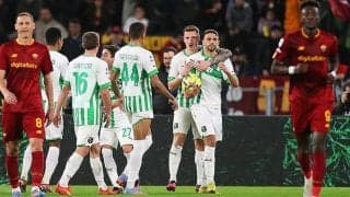 クンブラ愚行退場のローマ、ザレフスキ＆ジニ初弾で追いすがるも好調サッスオーロに屈する…《セリエA》