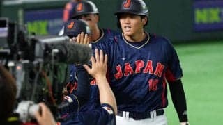 大谷翔平、しれっと“照れデスターシャ”披露　看板弾後に見せたポーズにファン歓喜