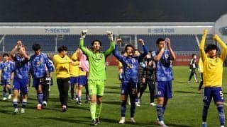 「こういうの良い」「最高の笑顔」3大会連続のW杯出場を決めたU-20日本代表が「ペッパーミル」パフォーマンスで笑顔に！「野球もサッカーも世界一になって」