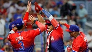 【WBC】優勝候補筆頭ドミニカ共和国が本気モードで初勝利　ダルビッシュのチームメート、ソトとマチャドがアベック弾　