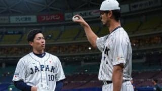 ダルビッシュ有「またいつか一緒に」　無念の離脱…栗林良吏に惜別メッセージ