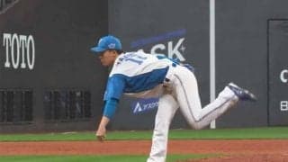 日本ハムのドラ1矢澤が初の“二刀流”　新球場初戦、驚きの登板で球場沸かす