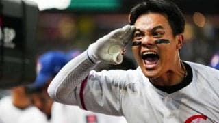 グラウンドで号泣した“唯一のMLB戦士”が「誇り」　大谷に並んだ躍動にファン喝采