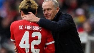 堂安律所属のフライブルク、シュトライヒ監督と契約延長！　現ブンデス最長指揮をさらに更新へ