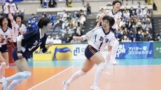 春高欠場の就実高が金蘭会高とエキシビションマッチ 「一生の宝物になる1日」で高校バレーに区切り