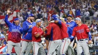 【WBC】大波乱・優勝候補筆頭ドミニカ共和国敗れる　プエルトリコが準々決勝、死の組プールD