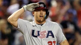 前回V米国ヒヤヒヤ…1点差勝利で2位通過　主将トラウト3打点、準々決勝はベネズエラと