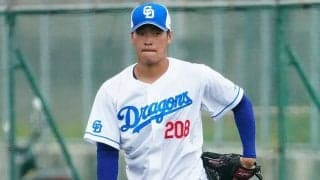 中日・石川翔、TJ手術で今季絶望か　尺骨神経移行術も受ける…キャンプ1軍抜擢も