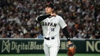 大谷翔平、5回途中2失点で降板　ドーム喝采、最速164キロに気合いのガッツポーズも