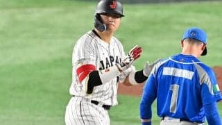侍ジャパンの強力打線に伊メディアは脱帽！村上宗隆、岡本和真の連続タイムリーで「すべてが厳しいものになった」