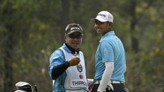 ティポンが連覇へ2位スタート 大岩龍一は出遅れ95位