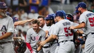 米国が劇的大逆転で4強に進出　ターナーが8回に満塁弾…273億円打線が底力発揮