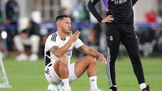 「出場時間を与えるためではない」アザールの不満にアンチェロッティ監督が言及、全ては「マドリーが試合に勝つため」