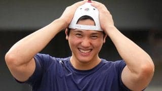 ムキムキ胸板の大谷翔平に「ドキドキもんです」　薄着で分かる超体型「スーパーマン」