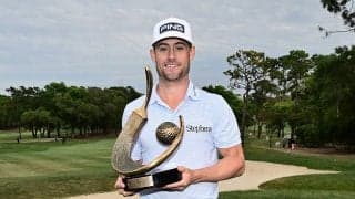 テイラー・ムーアが初優勝 スピースは終盤に崩れ3位