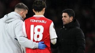 「良い状態でないことは確か」右ヒザ負傷の冨安健洋、アルテタ監督が状態を語る「彼は物事を誇張するような人ではない」