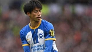 「まじでワクワクする」「これが良くなれば敵なし」三笘薫のカットインシュートにファン期待！縦突破を警戒する相手も反応できず