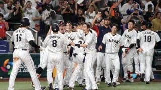 【高校野球】侍ジャパンの劇的勝利に甲子園も熱狂　突然の大歓声と拍手に選手はキョロキョロ