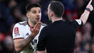 主審に猛抗議で退場のフルアム主砲、長期出場停止処分か…FAが重罰をほのめかす