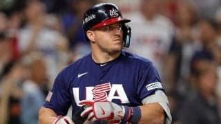 惜敗トラウトは悔しさ露わ「つらい結果」　同僚・大谷の前に空振り三振…ベンチで呆然