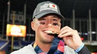 ヌートバー、世界一は「お母さんのおかげ」　最愛の人に感謝「金メダルをプレゼント」