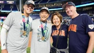 ヌートバー母にテレビ出演依頼殺到　グラウンドで大忙し…息子にも通じる“人気の秘訣”