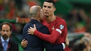 「C・ロナウドにはそれがある」　初陣快勝のポルトガル代表指揮官、2発のエースを頼りに