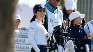 「気持ちで打った」8mのパーパット 西村優菜はデビュー戦を2アンダー発進