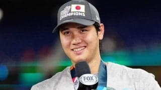 大谷翔平「これぞ野球」　WBC優勝でポストシーズンへ強まる思い「短期決戦で投げたい」