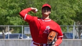 【MLB】大谷翔平は「やっぱりエ軍ユニ似合います」　“赤”で久々投球に歓喜「しっくりくる」