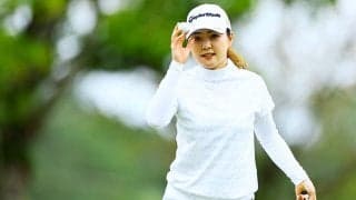 “超地元”で初優勝なるか 山内日菜子は1打差2位