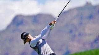 【速報】渋野日向子は「65」 首位に1打差でホールアウト