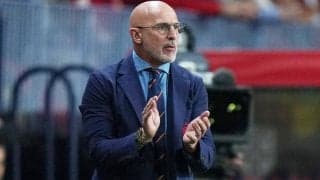 スペイン代表の新指揮官、3発快勝の船出に「かなり満足」