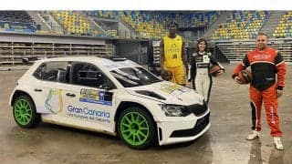 ERCカナリアス、SS1は屋内バスケットコートを通過する設定に