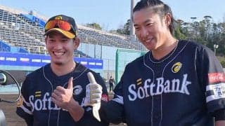 柳田も絶賛「思った以上に上手くてびっくり」　強烈打球をファンが美キャッチ