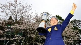 山内日菜子が地元Vで歓喜の涙 QT181位から“史上最大の下克上”