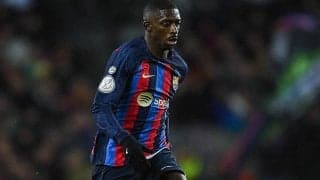 デンベレが復帰に向けペースアップ！　来月下旬のアトレティコ戦を目途に