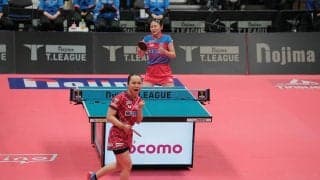 【Tリーグ】「最後は疲労が出た」伊藤美誠、Vマッチでの敗戦に責任背負う　「成長しないといけない」と今後見すえる