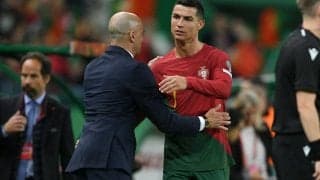 「とても満足」ユーロ予選2連勝のポルトガル、38歳でも2ゴールのC・ロナウドに監督が言及「とても重要な存在」