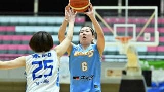 Wリーグ得点王に輝いた姫路イーグレッツの白崎みなみ、自由契約選手リスト入り