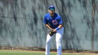 【MLB】鈴木誠也が約1か月ぶり実戦復帰　左脇腹痛でWBC出場辞退、打席は立たずも「少しずつ」